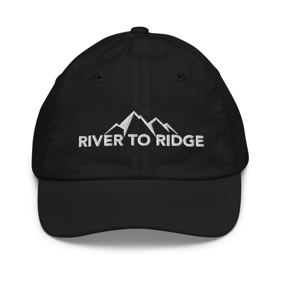 Youth River to Ridge Hat, Unisex, Black or Navy