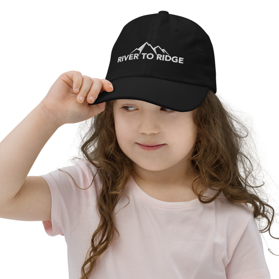 Youth River to Ridge Hat, Kids Unisex, Black or Navy