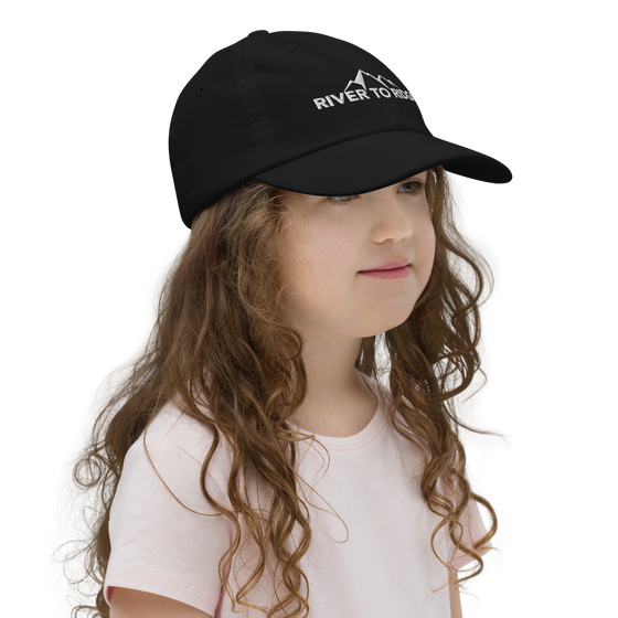 Youth River to Ridge Hat, Unisex, Black or Navy