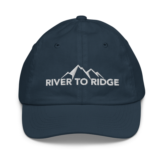 Youth River to Ridge Hat, Kids Unisex, Black or Navy