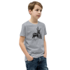 Youth Short Sleeve Woodland T, Unisex, Grey or Green