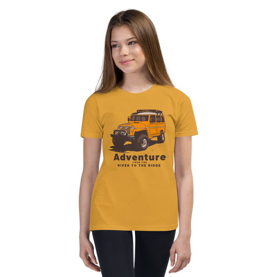 Youth Adventure Offroad T, Unisex, Dust or Mustard